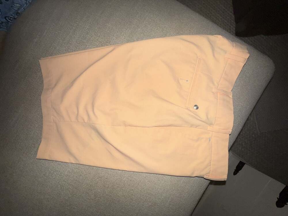 Peter Millar Crown Crafted Men's Peach Chino Pants - Size 34
